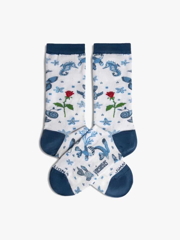 Stylish Patterned Dress Socks